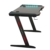 Raptor Gaming-Tisch GT-100 RGB PC Gaming-Schreibtisch mit LED RGB-Beleuchtung – Home Office Computer Schreibtisch mit Getränkehalter und Kopfhörerhaken, Kabelmanagement 120x60cm schwarz - 5
