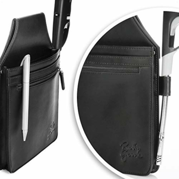 Robin Goods® Kellnertasche Kellnerportemonnaie Kellnerbörse Kellner Geldbörse Geldwechsler - formschönes Portemonnaie für Kellner - Kellnerhalfter Kellnerholster - 6