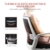 SIHOO Moderner ergonomischer Bürostuhl, Schreibtischstuhl, atmungsaktiver Kompaktstuhl, Taillenstütze, anhebbare und umkehrbare Armlehne, leise Nylonrollen(Schwarz) - 3