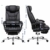 SONGMICS Erstellt, Luxus Bürostuhl mit klappbarer Kopfstütze ausziehbarer Fußablage Extra großer orthopädischer Chefsessel ergonomischer Gaming Stuhl schwarz OBG75B, Lederimitat, 91,4 x 66,4 x 37,4 cm - 7