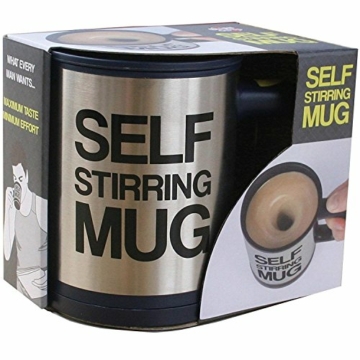 Stonges 2 PCS Self Stirring Mug die selbstrührende tasse lazy mug Kaffee Mischbecher Automatische Mischen Kaffeetasse - 5