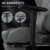 symino Gaming Stuhl Ergonomischer Bürostuhl Racing Stil Schreibtisch Stuhl mit 3D Armlehne, Vintage Style PU Leder PC Stuhl mit Fußstützen（Grau） - 2
