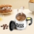 VBESTLIFE Elektrische Edelstahl selbst mischende Kaffeetasse,Lazy Mug Schalen magnetische rührende Kaffeetasse als Geschenk für Reise,Büro,Haus usw.(Weiß) - 5