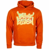 Billie Eilish Herren Kapuzenpullover Airbrush Flames Blohsh orange - 1