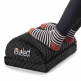 HBselect Füßauflage aus druckausgleichendem Memory Foam Füßkissen Fußstütze Fußablage Ergonomisches Fußstützenkissen mit Antrutschbeschichtung (Wassertropfen, 2 Teile) - 1