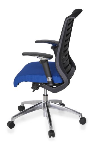 hjh OFFICE 707220 Bürostuhl / Chefsessel Avatar Pro, schwarz / blau - 12