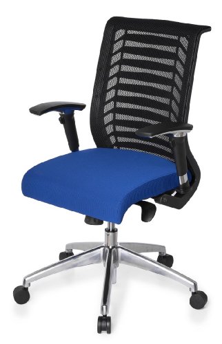 hjh OFFICE 707220 Bürostuhl / Chefsessel Avatar Pro, schwarz / blau - 15