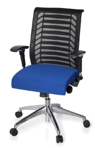 hjh OFFICE 707220 Bürostuhl / Chefsessel Avatar Pro, schwarz / blau - 16