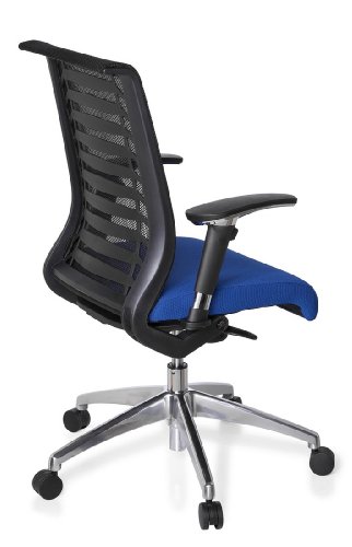 hjh OFFICE 707220 Bürostuhl / Chefsessel Avatar Pro, schwarz / blau - 5