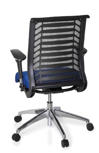 hjh OFFICE 707220 Bürostuhl / Chefsessel Avatar Pro, schwarz / blau - 9