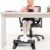 HUANUO Fußstütze, höhen- und neigungsverstellbare Fußstütze für den Schreibtisch, Fußhocker mit Massage fläche für Büro & Zuhause - 7