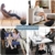 QUTOOL Premium Schaumstoffkern Höhenverstellbare Fußbank Ergonomische Fußablage für das Büro & Home Office - 5