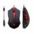 Redragon M601 Wired Gaming Mouse, Ergonomic, Programmable 6 Buttons, 3200 DPI with Red LED Mouse for Windows PC Games - Black - 3