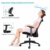 SIHOO Bürostuhl, ergonomischer Schreibtischstuhl, Drehstuhl mit hoher Rückenlehne, Lordosenstütze, verstellbare PU-Kopfstütze, Armlehnen- und Wippenfunktion, Home-Office-Stuhl aus Mesh (schwarz) - 4