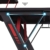 SONGMICS Gaming Tisch, Computertisch, mit Monitorständer, mit Halter für Kopfhörer und Trinkglas, multifunktional, Z-förmiges Stahlgestell, einfache Montage, schwarz-rot LGD001B01 - 6