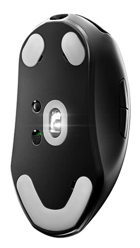 SteelSeries Prime Mini Wireless - Esports Leistung Kabellose Gaming-Maus - 100 Stunden Akkulaufzeit - Magnetisch-optische Schalter -  Mini-Formfaktor - 8