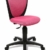 Topstar 70570BB10 High S'cool, Kinder- und Jugenddrehstuhl, Schreibtischstuhl für Kinder, Bezugsstoff pink - 2