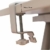 YouRest 27x50cm Fuß Hängematte für Tische bis 200cm - Höhenverstellbare Fußablage zur Entspannung am Schreibtisch - Extra breite Fußstütze zur Entlastung (Blau) - 5