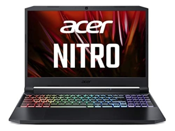 Acer Nitro 5 (AN515-57-930S) Gaming Laptop | 15.6 FHD 144 Hz Display | Intel Core i9-11900H | 16 GB DDR4 RAM | 512 GB SSD | NVIDIA GeForce RTX 3060 | Windows 11 | QWERTZ Tastatur | schwarz - 1