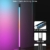 Alexa Lightbars(2er Pack), LED Ecklampe Stehlampe Wohnzimmer Gaming Deko, 16 Mio. RGB Dimmbar Nachttischlamp / Tischlampe für Wand/Zimmer/TV Nachrüsten Lampe, Sync mit Musik, Work mit Alexa &Google - 2