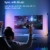 Alexa Lightbars(2er Pack), LED Ecklampe Stehlampe Wohnzimmer Gaming Deko, 16 Mio. RGB Dimmbar Nachttischlamp / Tischlampe für Wand/Zimmer/TV Nachrüsten Lampe, Sync mit Musik, Work mit Alexa &Google - 3