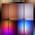 Alexa Lightbars(2er Pack), LED Ecklampe Stehlampe Wohnzimmer Gaming Deko, 16 Mio. RGB Dimmbar Nachttischlamp / Tischlampe für Wand/Zimmer/TV Nachrüsten Lampe, Sync mit Musik, Work mit Alexa &Google - 6