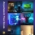 Alexa Lightbars(2er Pack), LED Ecklampe Stehlampe Wohnzimmer Gaming Deko, 16 Mio. RGB Dimmbar Nachttischlamp / Tischlampe für Wand/Zimmer/TV Nachrüsten Lampe, Sync mit Musik, Work mit Alexa &Google - 8