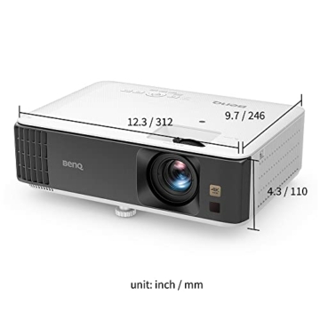 BenQ TK700 4K Gaming Projector Powered by Android TV, 3200 lm, 96% Rec 709 - 3