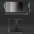 eXcape Gaming Tisch H14 elektrisch höhenverstellbar mit LED Beleuchtung 140cm (+16cm Extensions) x 60cm - Carbon-Optik, Schreibtisch Gaming - inkl. Getränkehalter, Kopfhörerhalter, Kabelmanagement - 6