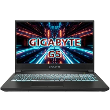 Gigabyte G5 Gaming Laptop, Intel Core i5 11400H, GeForce RTX 3060, 15,6
