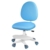 Kinder Schreibtischstuhl, ergonomischer Jugenddrehstuhl, Kinder Drehstuhl mit 6 Gewichtsrollen, verstellbar und 360° Drehfußpedal, Mode Klassiker Stuhl, bis 120 kg - 1
