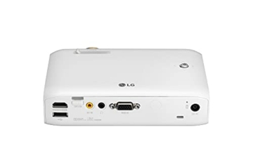 LG Beamer PH510PG bis 254 cm (100 Zoll) CineBeam HD LED Projektor (550 Lumen, 1280 x 720, DMD DLP Chip, inkl Integrierter Akku), weiß - 6