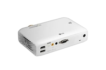 LG Beamer PH510PG bis 254 cm (100 Zoll) CineBeam HD LED Projektor (550 Lumen, 1280 x 720, DMD DLP Chip, inkl Integrierter Akku), weiß - 7