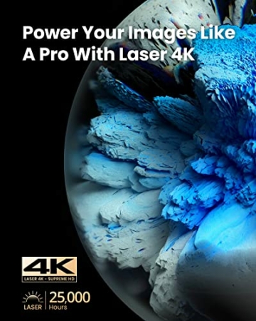 Nebula Cosmos Laser 4K, Smarter Laser-Projektor, 2400 ISO Lumen, Automatische Trapezkorrektur, Dolby Audio, Android TV 10.0, 4K Beamer für Partys - 2