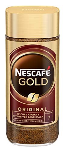 NESCAFÉ GOLD Original, löslicher Bohnenkaffee aus erlesenen Kaffeebohnen, koffeinhaltig, vollmundig & aromatisch, 6er Pack (6 x 200g) - 2