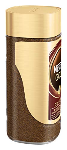 NESCAFÉ GOLD Original, löslicher Bohnenkaffee aus erlesenen Kaffeebohnen, koffeinhaltig, vollmundig & aromatisch, 6er Pack (6 x 200g) - 5