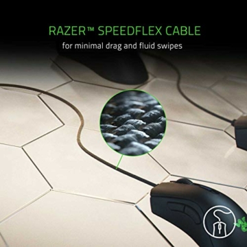 Razer DeathAdder V2 Mini - Kabelgebundene Gaming Maus mit rutschfestem Grip-Tape für PC / Mac (Ultraleicht, Speedflex-Kabel, Sensor mit 8500 DPI, Chroma RGB Beleuchtung) Schwarz - 4
