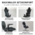 RECARO Exo FX Pure Black | Ergonomischer, hochwertiger Gaming Stuhl | Mit stufenloser Einstellung über Handräder | Made in Germany | Auch als Bürostuhl | TÜV Zertifiziert - 3