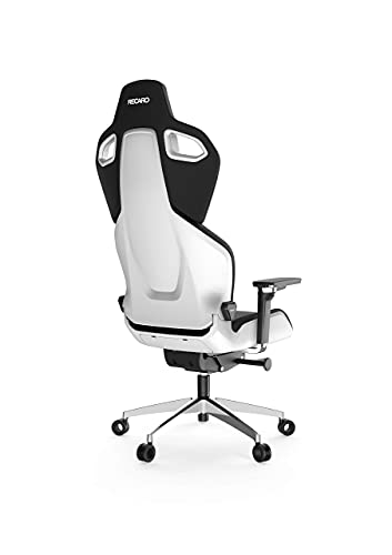 RECARO Exo Platinum Black & White | Ergonomischer, hochwertiger Gaming Stuhl | Mit stufenloser Einstellung über Handräder | Made in Germany | Auch als Bürostuhl | TÜV Zertifiziert - 8