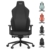 RECARO Rae Essential Black | Premium Gaming Stuhl mit Synchronmechanik | Ergonomischer Gaming Chair mit hochwertiger Verarbeitung, dezentem Design, auch als Bürostuhl - 1