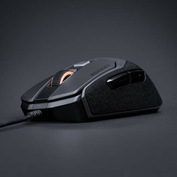 Roccat Kain 100 AIMO RGB Gaming Maus ohne Mauspad (8.500 Dpi Pro-Optic R8, 89G leicht, Titan Click Technologie), schwarz - 8