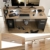 Stella Trading Highscore 4 Tisch Optik, Gaming Schreibtisch mit Schublade und LED-Beleuchtung, Holzwerkstoff, Artisan Eiche/Grau, 182 x 92 x 70 cm - 6
