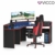 Vicco Gaming Desk Schreibtisch Kron Gamer PC Tisch Computertisch Bürotisch (Computertisch Set 1, Schwarz-Rot) - 7