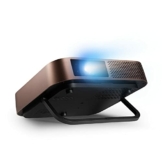 Viewsonic M2 Portabler LED Beamer (Full-HD, 1.200 Lumen, Rec. 709, HDMI, USB, USB-C, WLAN Konnektivität, Bluetooth, SD-Kartenleser, 2x 3 Watt Lautsprecher) metallic-bronze - 1