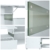 Vladon Lowboard Flow, TV-Kommode mit Ambient Light Verglasung mit 2 Türen, 1 Schublade und 1 Klappe, Schwarz matt/Schwarz Hochglanz, inkl. LED-Beleuchtung (177 x 45 x 39 cm) - 5