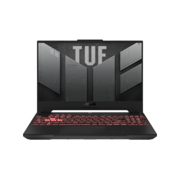 ASUS TUF Gaming A15 Laptop (15,6 Zoll, 144Hz FHD 1920 x 1080) Notebook (AMD R7-6800H, 16GB RAM, 512 GB SSD, NVIDIA RTX 3050 4GB GDDR6, Win 11H) Mecha Grey/QWERTZ - 1