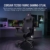 Corsair TC200 Gaming-Stuhl mit Stoffbezug, Standard Fit (Langanhaltenden Komfort, Bezug aus Weichem Stoff, Integrierte Lendenstütze aus Schaumstoff, 4D-Armlehnen) Schwarz/Schwarz - 2