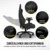Corsair TC200 Gaming-Stuhl mit Stoffbezug, Standard Fit (Langanhaltenden Komfort, Bezug aus Weichem Stoff, Integrierte Lendenstütze aus Schaumstoff, 4D-Armlehnen) Schwarz/Schwarz - 5