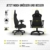 Corsair TC200 Gaming-Stuhl mit Stoffbezug, Standard Fit (Langanhaltenden Komfort, Bezug aus Weichem Stoff, Integrierte Lendenstütze aus Schaumstoff, 4D-Armlehnen) Schwarz/Schwarz - 7