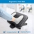 HUANUO Schreibtisch-Füßstütze mit Massagefunktion, verstellbarer Winkel und 3 verschiedene Höhenpositionen, rutschfeste Fußauflage für Büro und Zuhause - 7